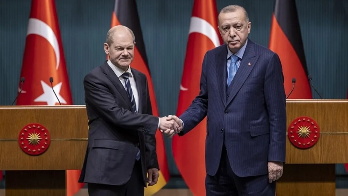 Alman basını Olaf Scholz ve Başkan Erdoğan’ı konuşuyor: Verilen ortak mesajlar yankı uyandırdı – Eurofighter savaş uçaklarına yeşil ışık