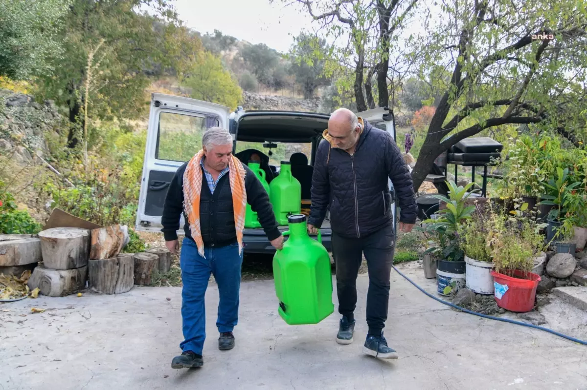 Bornova Belediyesi’nden Zeytin Üreticilerine Ücretsiz Nakliye Hizmeti