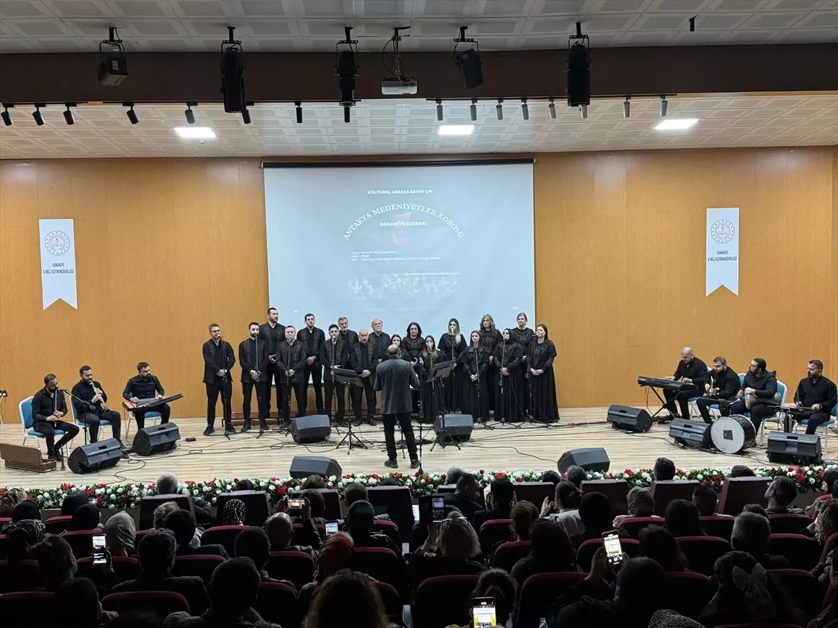 Antakya Medeniyetler Korosu’ndan Anma Konseri