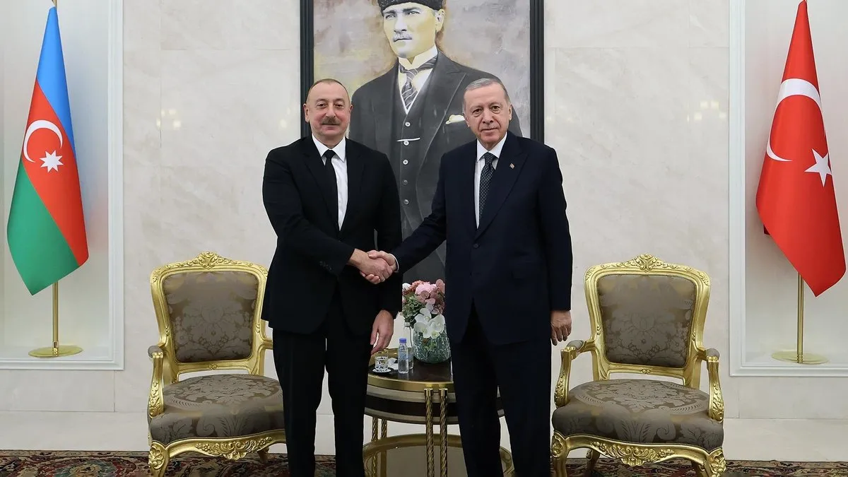 Başkan Erdoğan Azerbaycan Cumhurbaşkanı Aliyev ile görüştü