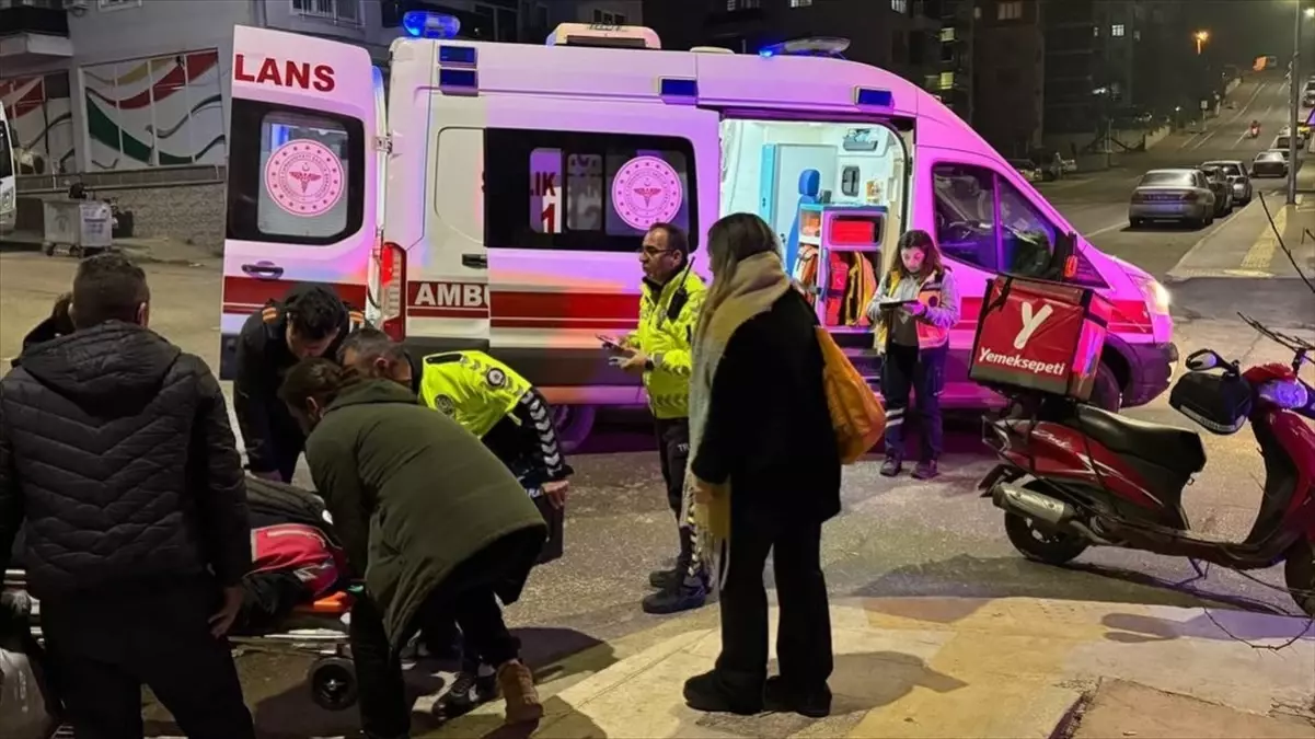 Edirne’de devrilen motosikletin sürücüsü yaralandı