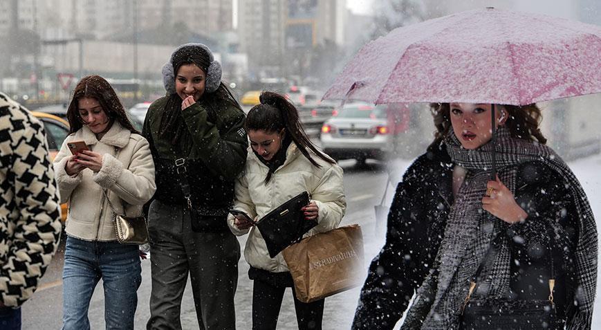 Son dakika… Kar yağışı yeniden geliyor! İstanbul dahil: Tam 4 gün sürecek